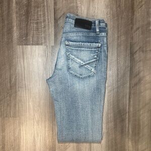 BKE Jake Distressed Boot Cut Jeans - 31x32